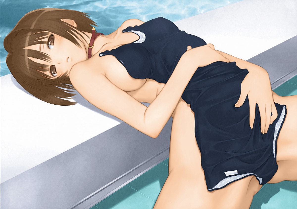 【二次元】そろそろスク水の季節だしスク水姿の女の子お願いします！（画像30枚）