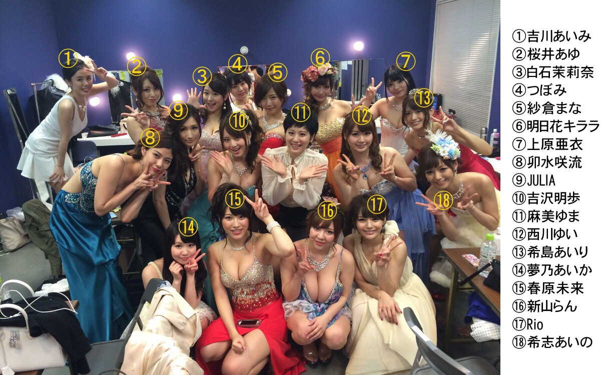 【一等賞】お前らが毎日抜いてるNo.1のAV女優教えて下さい