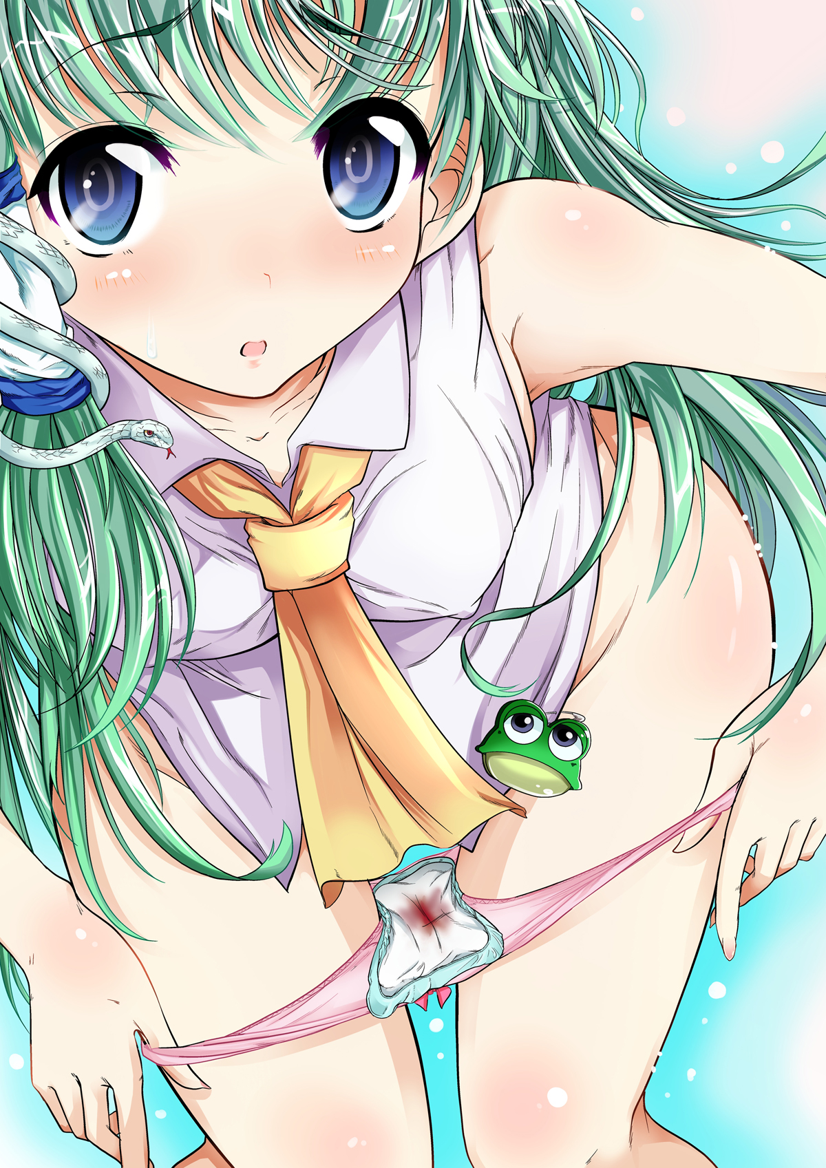 二次元,生理,女の子の日,エロ画像【3】