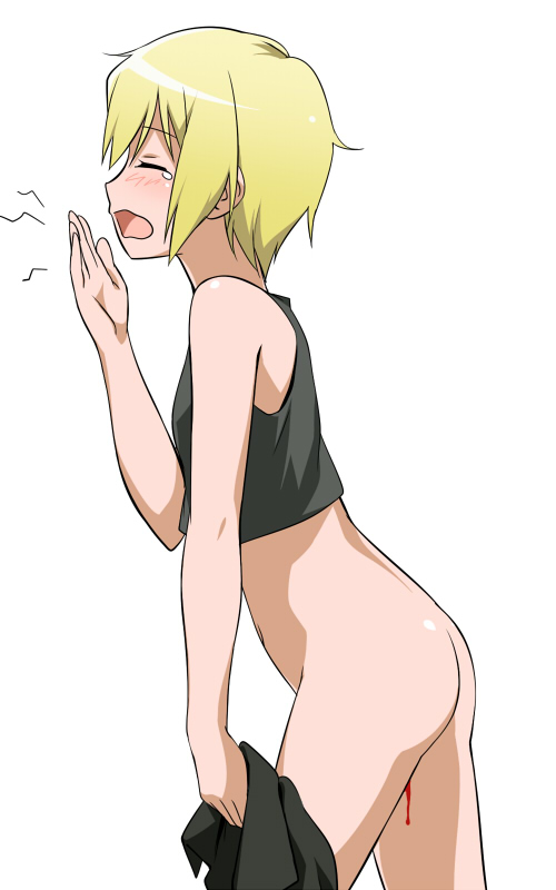 二次元,生理,女の子の日,エロ画像【5】