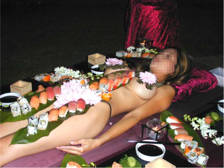 女体盛り,バイキング,エロ画像