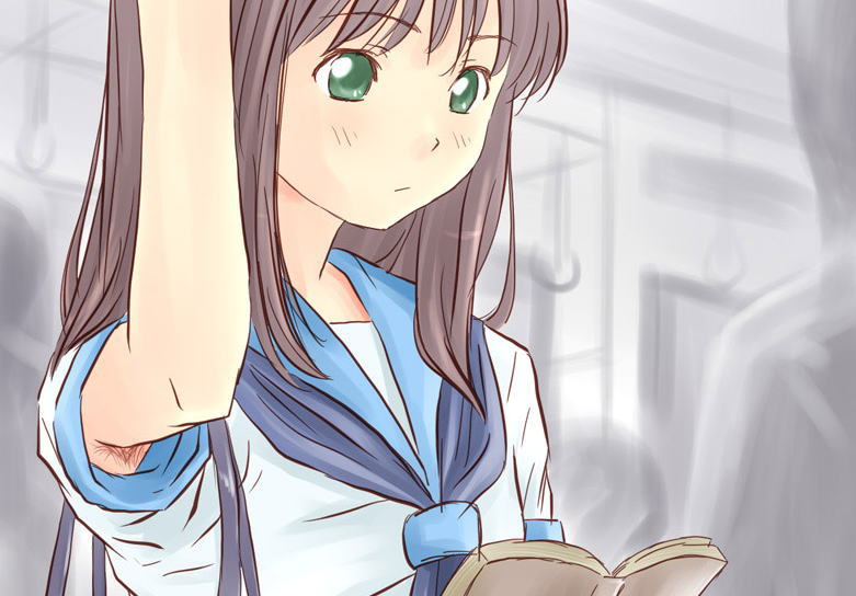 【二次元】脇毛へのコダワリを感じた画像