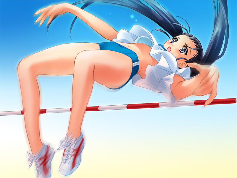 走り高跳び,マラソン,二次元,陸上競技,エロ画像,女子アスリート