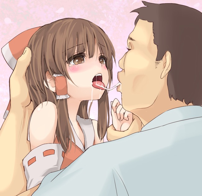 無理矢理,キス,ベロチュー,二次元,接吻,エロ画像,唇,レイプ【15】