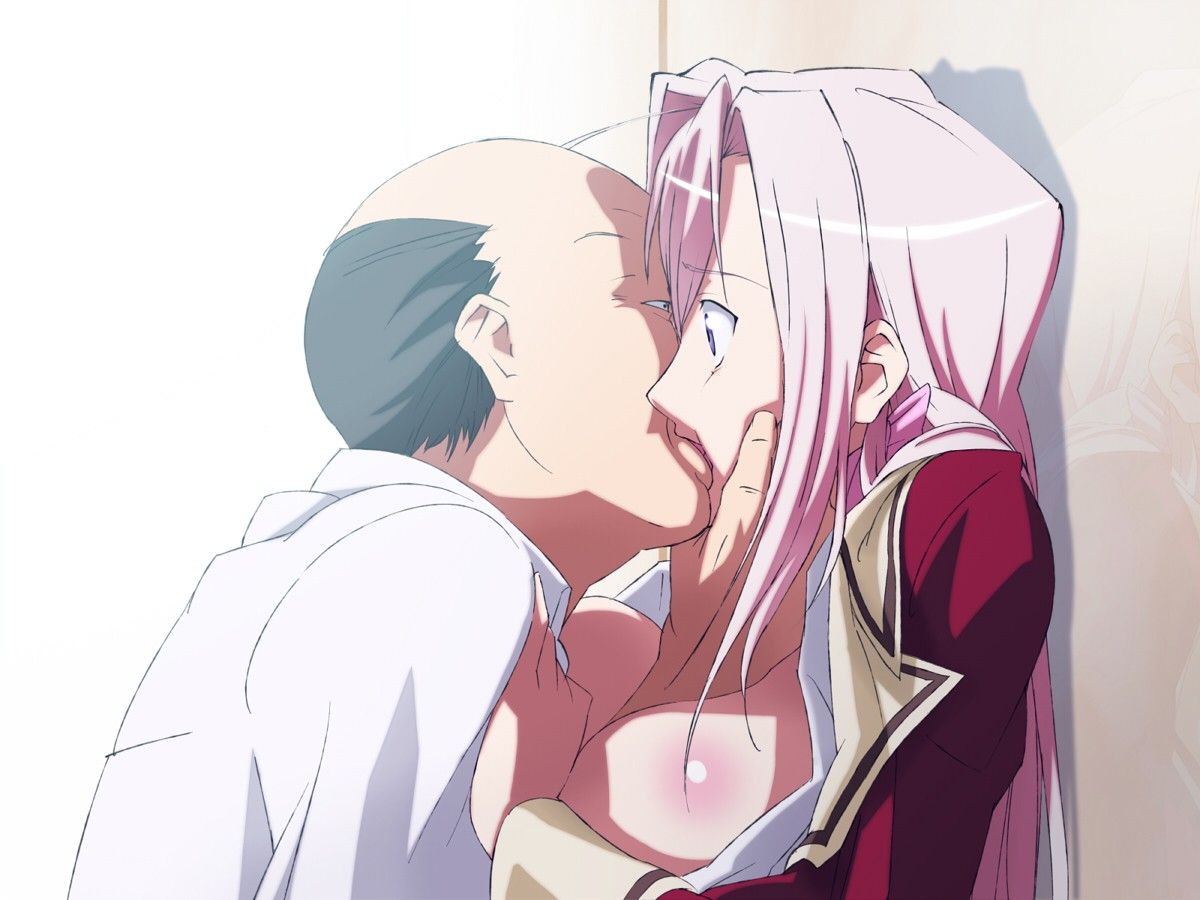 無理矢理,キス,ベロチュー,二次元,接吻,エロ画像,唇,レイプ【16】