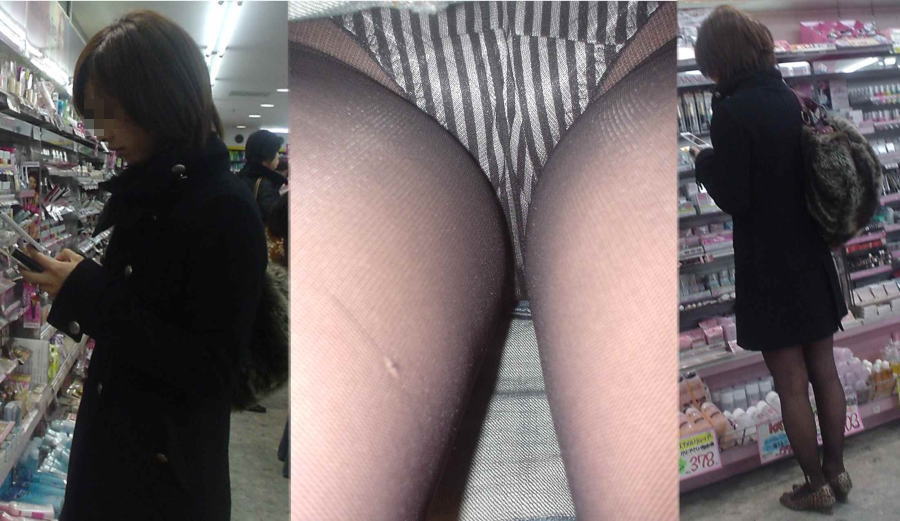 人物 エロ画像 逆さ撮り パンチラ パンツ 盗撮【3】