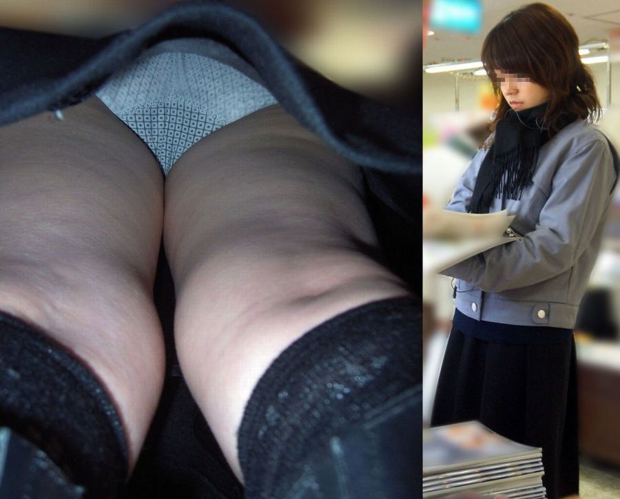 人物,エロ画像,逆さ撮り,パンチラ,パンツ,盗撮【32】