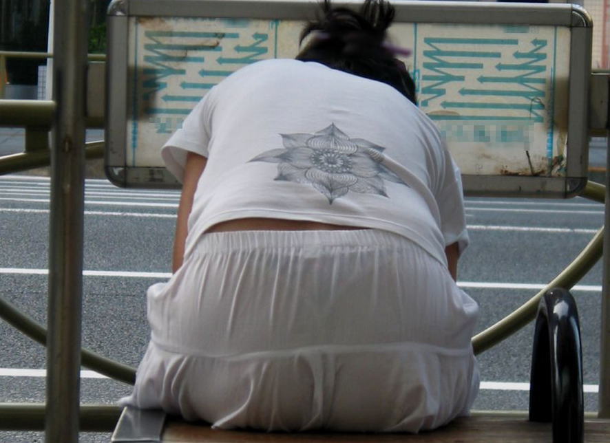 透けパン 盗撮 パンツ エロ画像