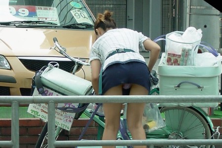 いろんなシチュエーションでの、パンチラ