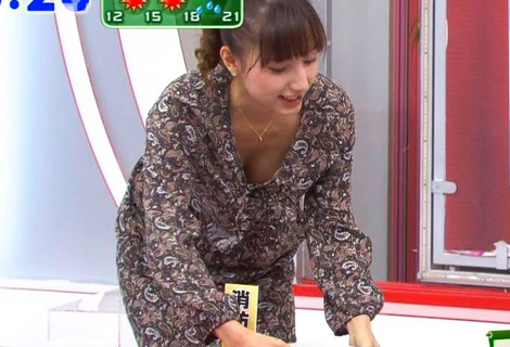 芸能人や女子アナの胸チラやパンチラなどお宝画像