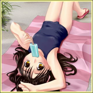 【二次元】 夏が忘れられないのでスク水少女の画像おなしゃす！！