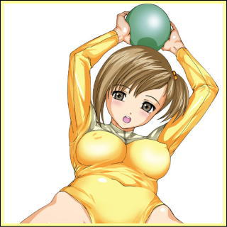 【２次元】レオタード姿でエッチなことをしてる着エロフェチ画像　40枚