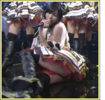 松井珠理奈のパンツが見れた日本有線大賞のキャプ