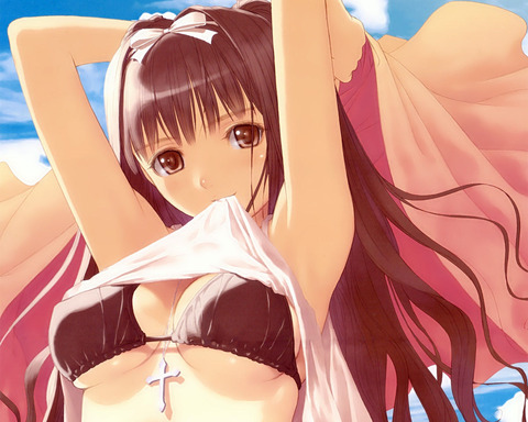 虹娘のワキならイケると思った腋フェチ画像