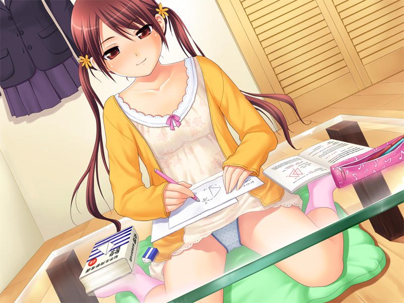 【２次元】さり気なくパンチラで誘惑してる女の子の画像ください！！