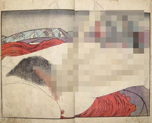 【浮世絵 春画】昔の人が描いた絵が斬新
