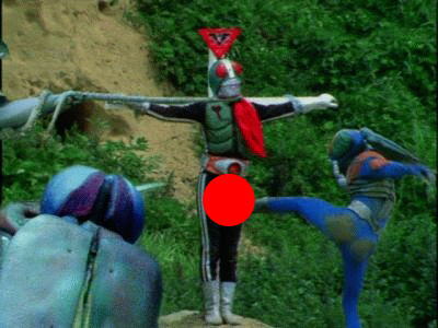 【参考画像あり】歴代ライダーの中でも初代が一番体を張っていた