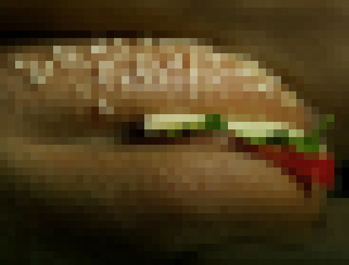 ケツ毛バーガーならぬマン肉バーガー見つけた